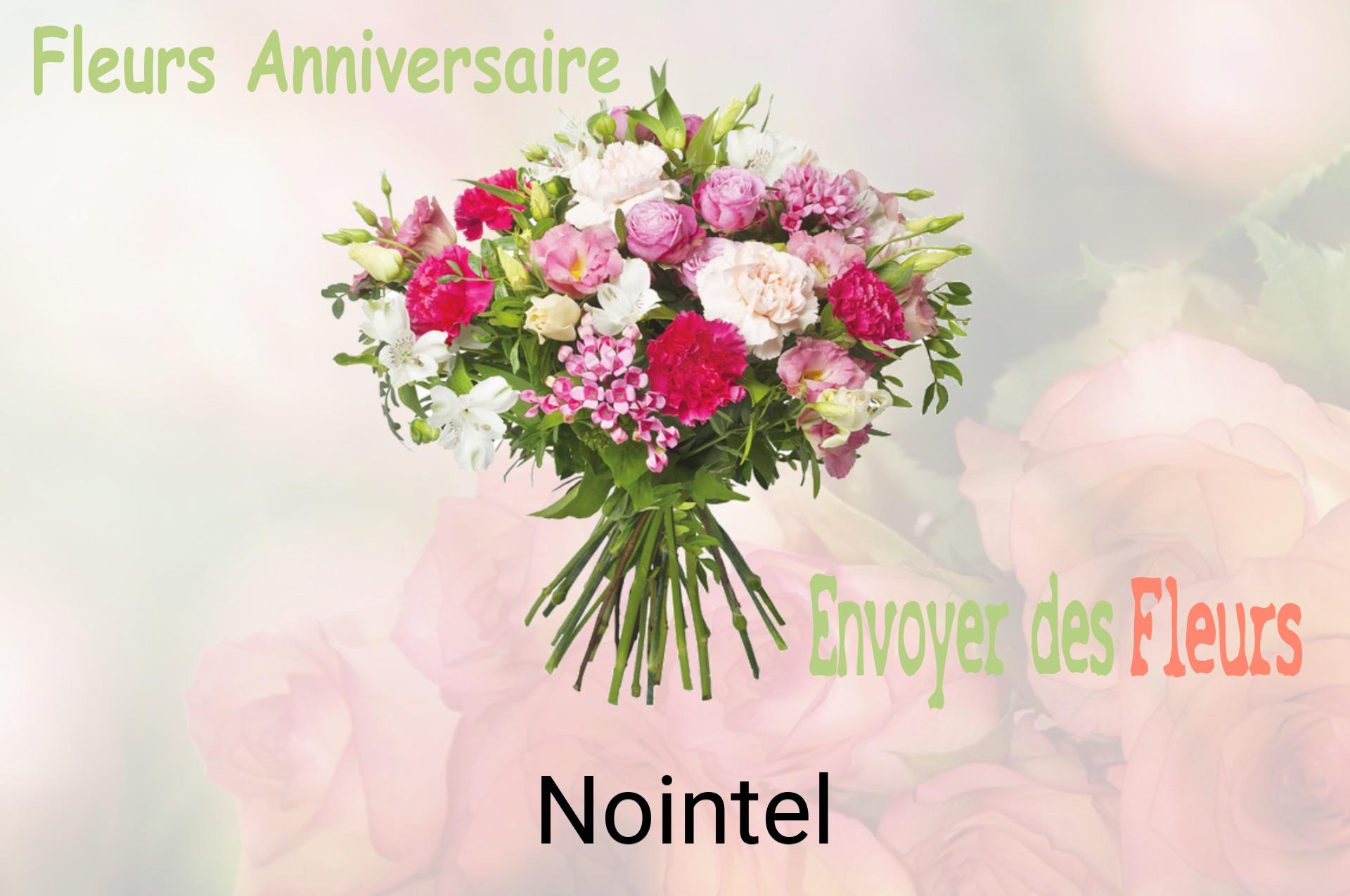 Bouquet de fleurs d’anniversaire livré à Nointel